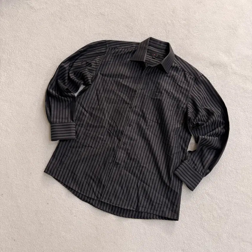 [BUNJANG] Daks Striped Shirt / 100 닥스 스트라이프 셔츠 0724T1