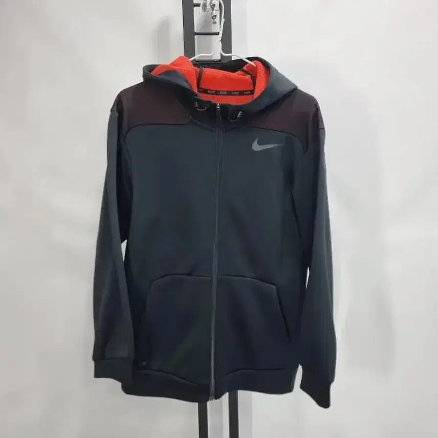 [BUNJANG] Nike Therma-Sphere Full-Zip Hoodie Black / 나이키 후드집업 써마스피어 풀집 후디 블랙 M