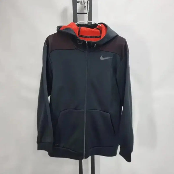 [BUNJANG] Nike Therma-Sphere Full-Zip Hoodie Black / 나이키 후드집업 써마스피어 풀집 후디 블랙 M