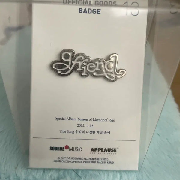 [BUNJANG] GFRIEND 10th Anniversary Concert Badge / 여자친구 10주년 콘서트 뱃지 13 팝니다
