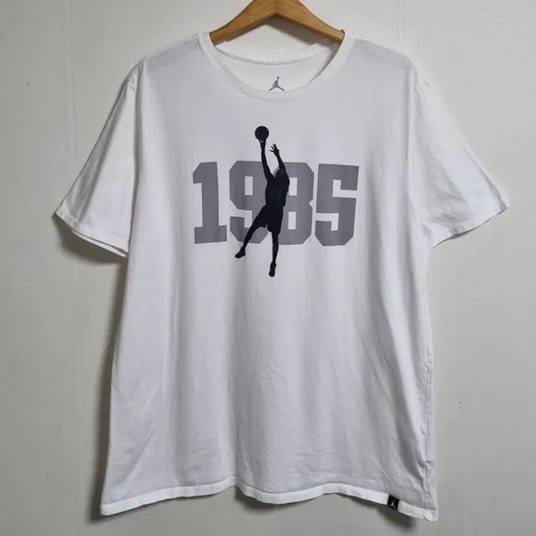 [BUNJANG] Jordan White T-Shirt XL / XL ) 조던 화이트 반팔티