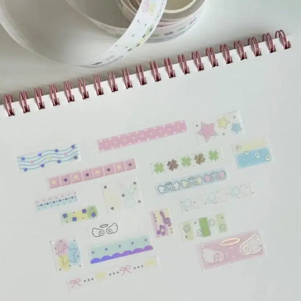 [BUNJANG] Love Crescent Sarureu Star Kiss Cut Sticker (50cm) / 러브크레센트 - 사르르 별 키스컷