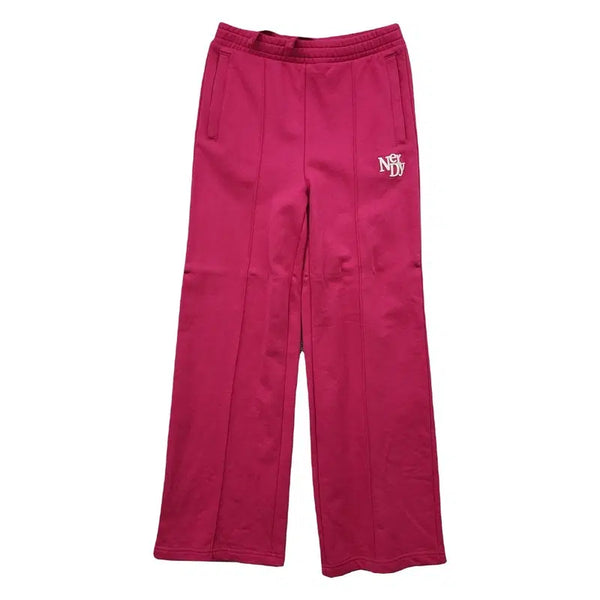 [BUNJANG] NERDY Pink Training Pants Size S / 널디 핑크 트레이닝 바지 S
