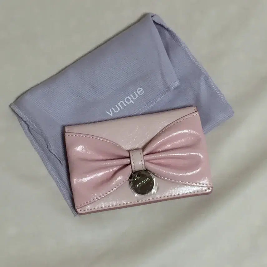 [BUNJANG] Vunque Torque Ribbon Wallet / 분크 토크 발라카 리본 지갑