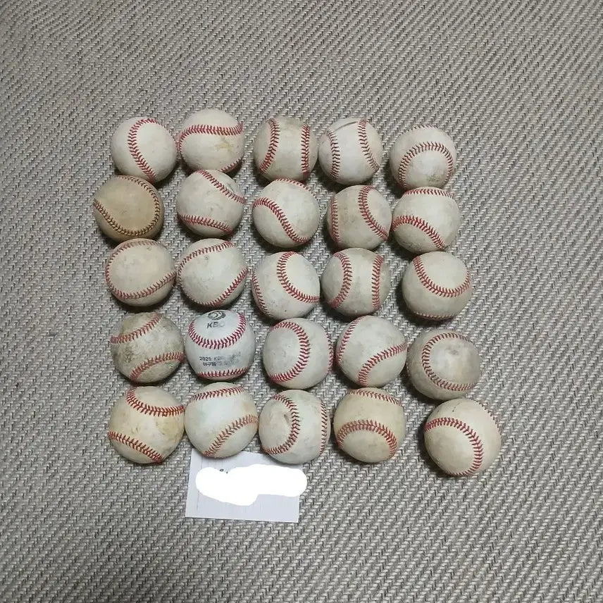 [BUNJANG] Used Baseballs (25) / 중고 야구공