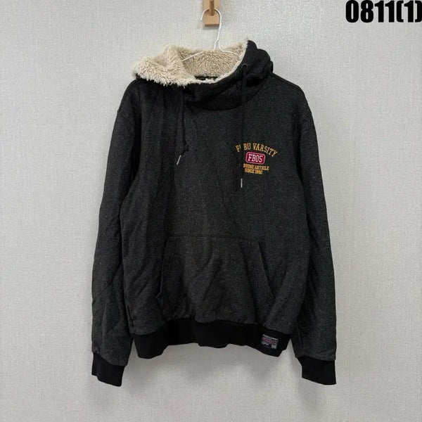 [BUNJANG] Hubbu Hooded Sweatshirt Fleece Lined Beige / 후부 후드티 기모 안감 베이지 L