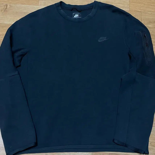 [BUNJANG] Nike Tech Fleece Crewneck Sweatshirt Black XL / 나이키 테크팩 맨투맨 블랙 XL사이즈(105)