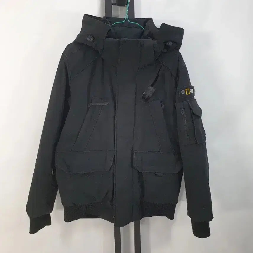 [BUNJANG] National Geographic Taruga Short Padded Jacket Black / 내셔널지오그래픽 숏패딩 타루가 블랙 m