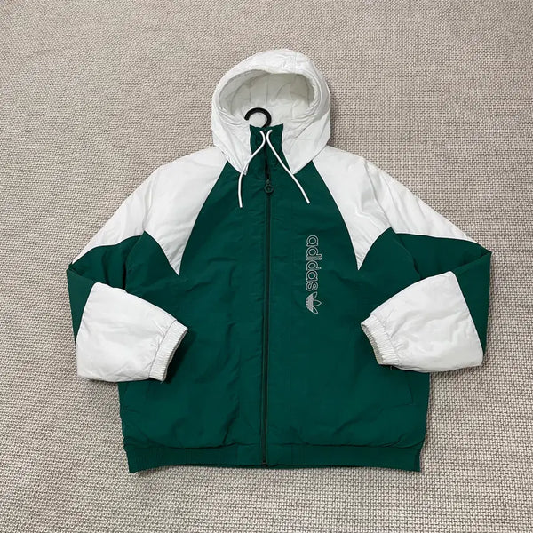 [BUNJANG] Adidas Big Trefoil Old School Hood Jumper / M 아디다스 빅트레포일 올드스쿨 후드 점퍼 N.9884