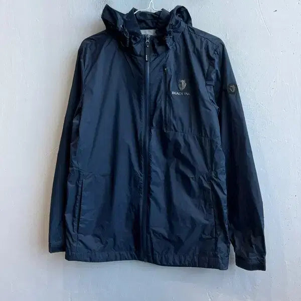 [BUNJANG] Black Yak 2.5 Windbreaker Jacket Navy 90 / 블랙야크 2.5 윈드 바람막이 자켓 네이비 90
