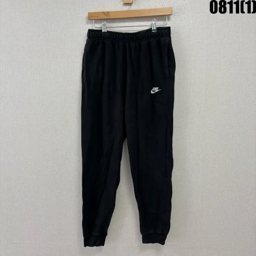 [BUNJANG] Nike Swoosh Logo Training Pants Black M / 나이키 스우시 로고 트레이닝 바지 블랙 m
