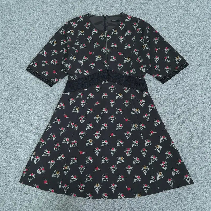 [BUNJANG] Sisley Short Sleeve Dress Size 44 / 44 시슬리 반팔 원피스 | 0804B08