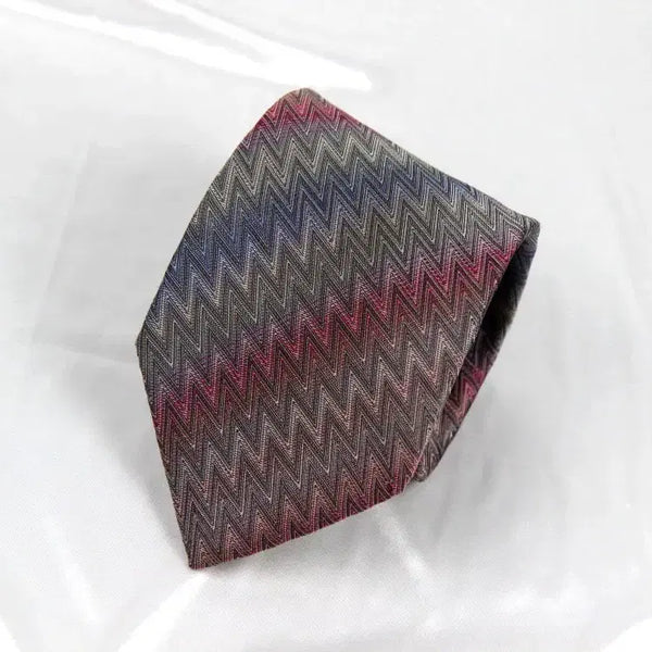 [BUNJANG] Missoni Men's Luxury Necktie / 미쏘니 9.4cm A+등급 남자 명품 넥타이
