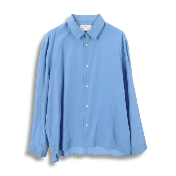 [BUNJANG] Zara Men's 100% Silk Solid Shirt XL / 자라 (MEN - XL) 실크 100% 솔리드 셔츠