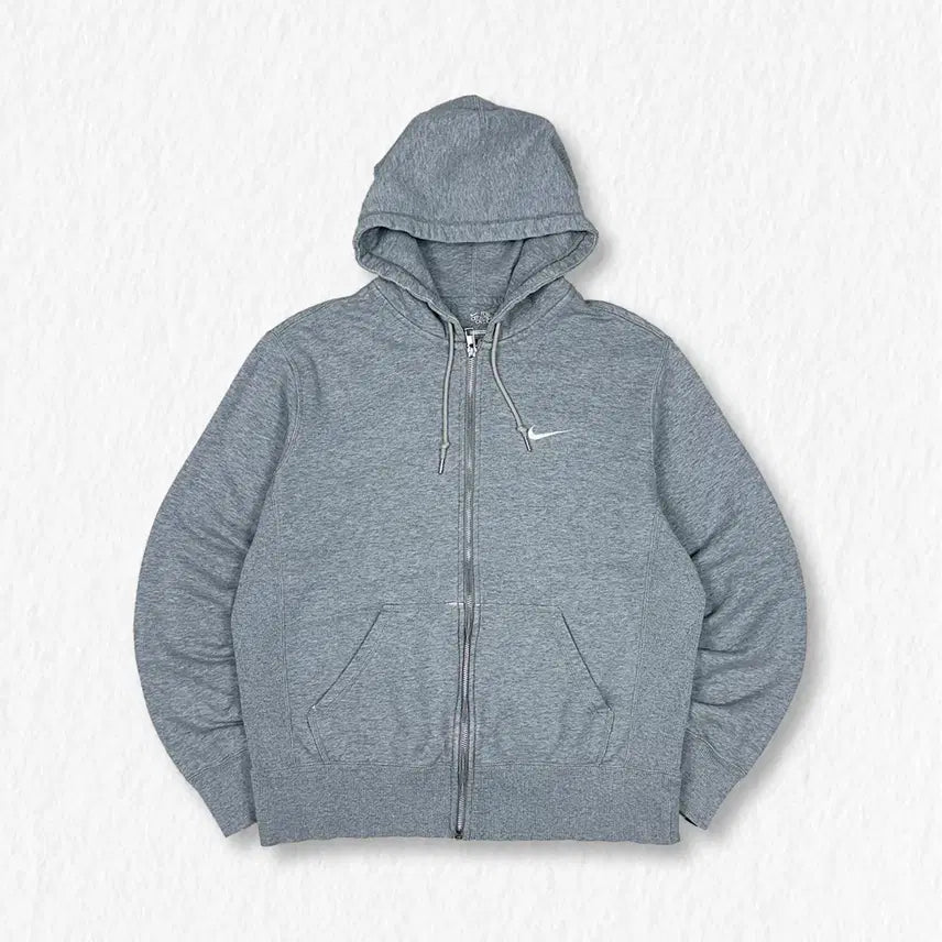 [BUNJANG] Nike Hoodie Zip-up Gray XL / 나이키 후드집업 그레이