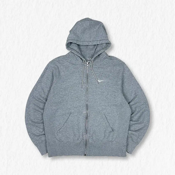 [BUNJANG] Nike Hoodie Zip-up Gray XL / 나이키 후드집업 그레이