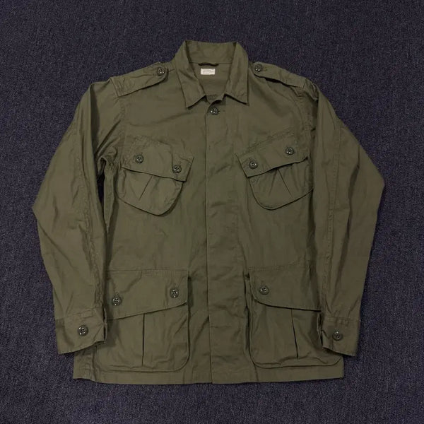 [BUNJANG] Buzz Rickson Jungle Fatigue Jacket Khaki / Buzz Rickson 버즈릭슨 정글 퍼티그 카키 자켓