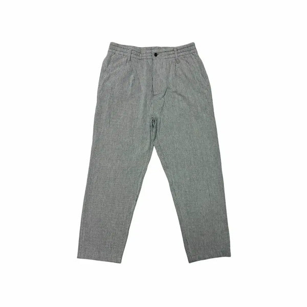 [BUNJANG] DOCUMENT Herringbone Style Banding Pants / DOCUMENT 도큐먼트 헤링본 스타일 밴딩 팬츠 바지 (XL)