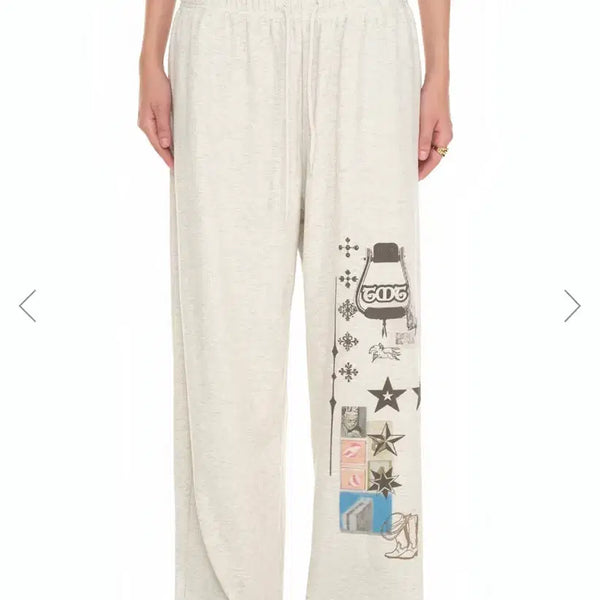 [BUNJANG] Too Much Tax Waffle Pants Ivory M / 투머치택스 와플팬츠 아이보리 m