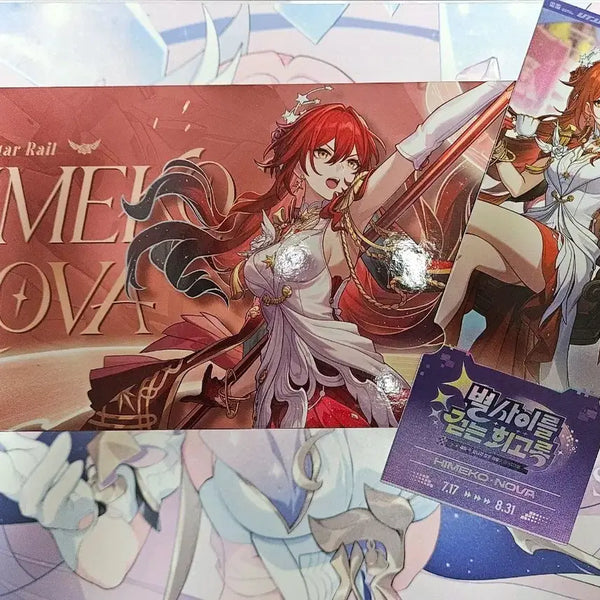 [BUNJANG] Honkai: Star Rail Himeko Teacup & Ticket Bundle / 붕괴 스타레일 히메코 찻잔 + 티켓 일괄 판매