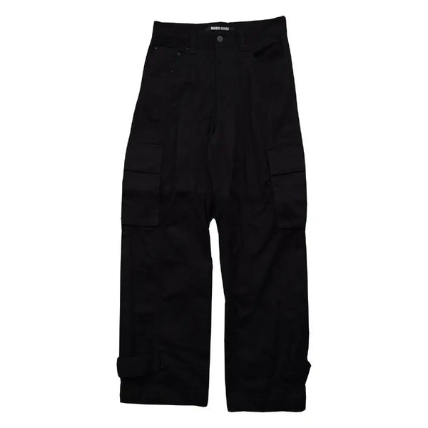 [BUNJANG] Maison Minned Black Wide Pants (Size S) / 메종미네드 블랙 와이드 바지 S
