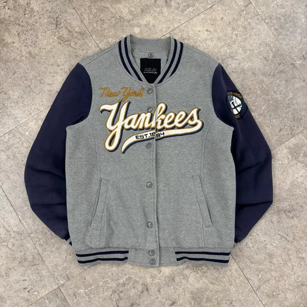 [BUNJANG] MLB New York Yankees Varsity Jacket / MLB 뉴욕 양키스 바시티 자켓 #csz1069