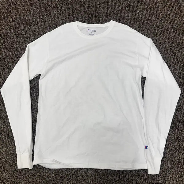 [BUNJANG] Champion Long Sleeve T-Shirt White M / 챔피온 긴팔티셔츠 화이트 M