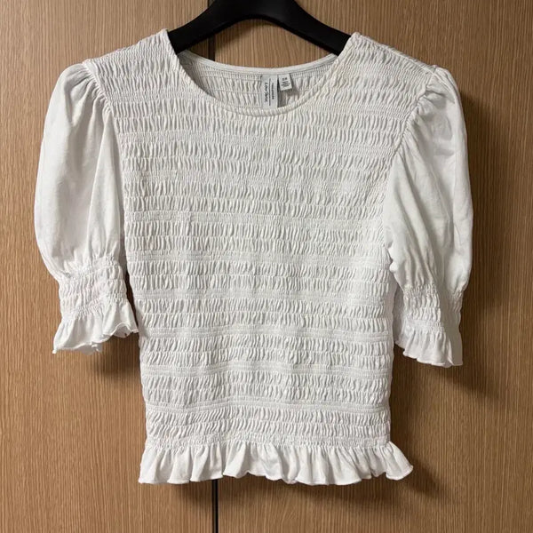 [BUNJANG] And Other Stories Smocking Blouse / 앤아더스토리즈 스모킹 블라우스