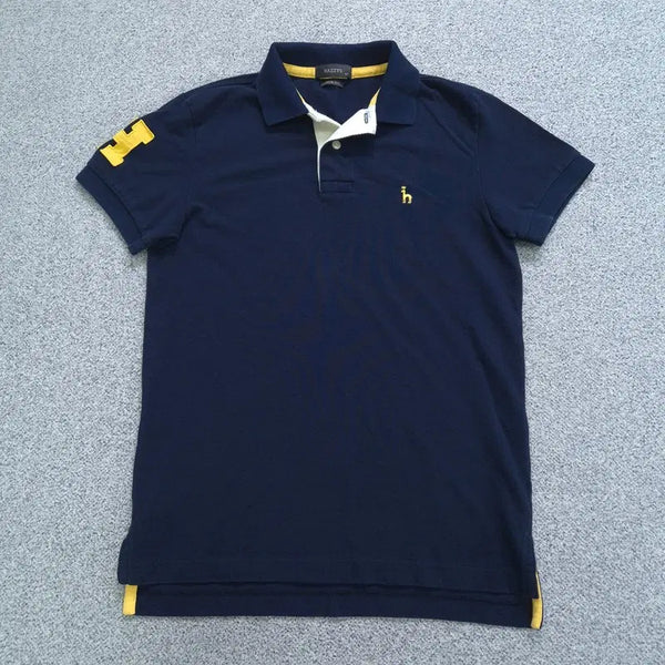 [BUNJANG] Hazzys Half Sleeve Collar T-Shirt Size 100 / 100 헤지스 반팔 카라티 | 0811C08