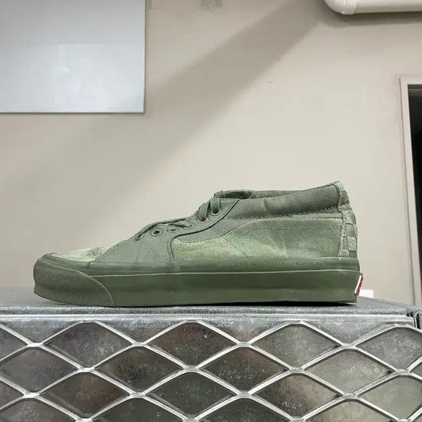 [BUNJANG] Vans TDC Mid Reissue 83 Green Sneakers 275mm / 반스 TDC 미드 리이슈 83 그린 275 (gr-5933)