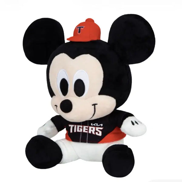 [BUNJANG] Kia Tigers Mickey Mouse Plush Doll / 기아타이거즈 미키마우스 인형
