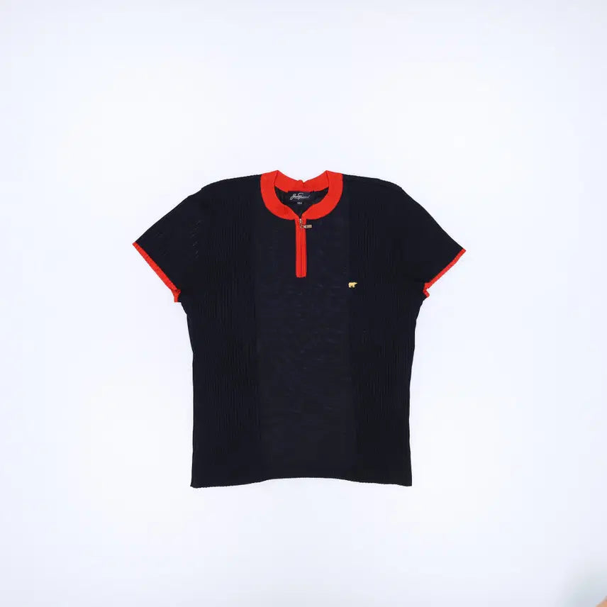 [BUNJANG] Jack Nicklaus Women's Short Sleeve Knit 0805H2 / 100 잭니클라우스 여성 반팔 니트 0805H2