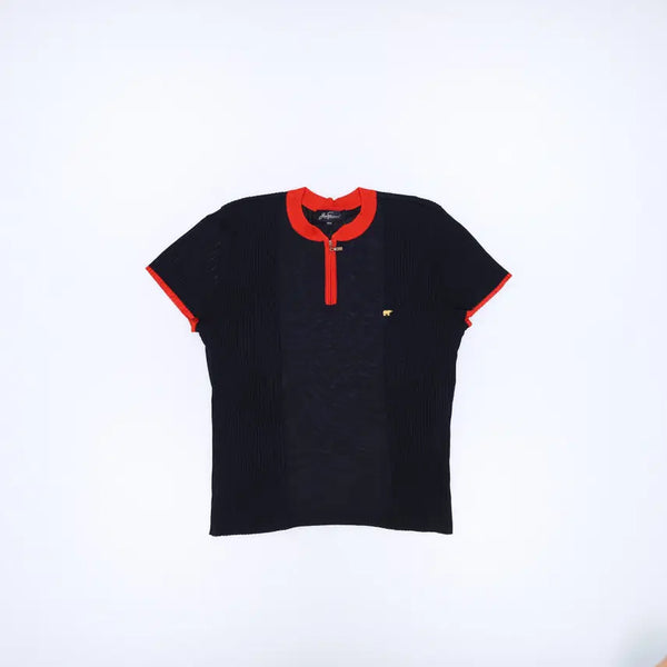 [BUNJANG] Jack Nicklaus Women's Short Sleeve Knit 0805H2 / 100 잭니클라우스 여성 반팔 니트 0805H2