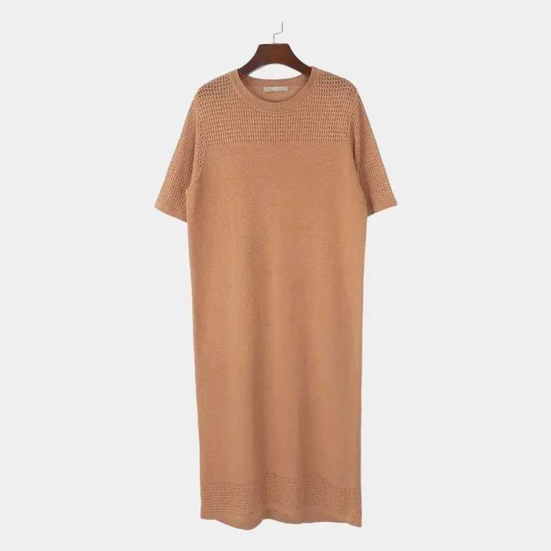[BUNJANG] BLOOM Knit Long Dress / BLOOM 니트 롱원피스 F