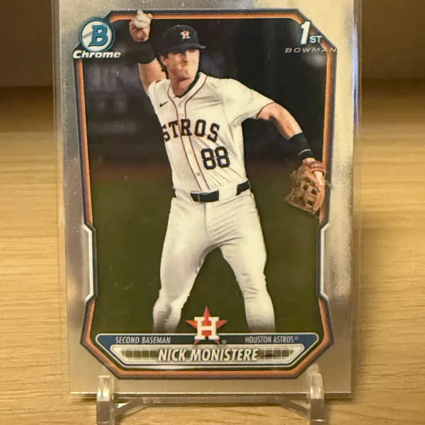 [BUNJANG] MLB Houston Astros Nick Moniotes Rookie Card / [MLB] 휴스턴 닉 모니스테어 루키