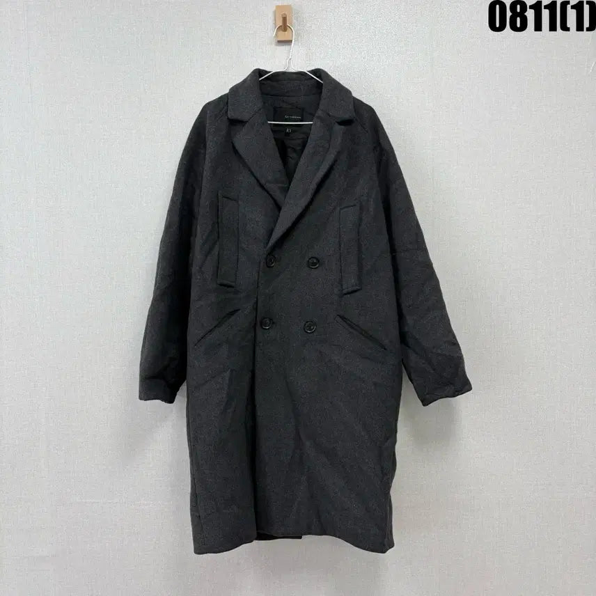 [BUNJANG] Kaiakman Double Coat Gray M / 카이아크만 더블코트 그레이 m