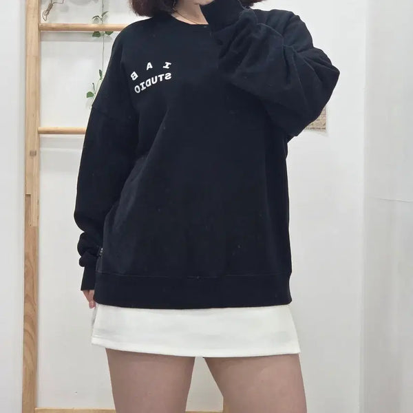 [BUNJANG] IAB STUDIO Logo Sweatshirt / [프립]M/아이앱 스튜디오(IAB STUDIO) 로고 맨투맨