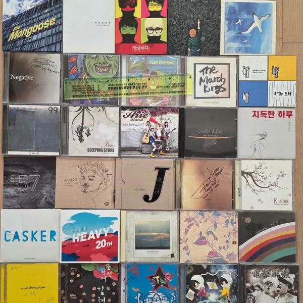 [BUNJANG] Rare Korean Indie/Rock Band CDs - Autographed & Unsealed Options / 인디밴드 록밴드 희귀앨범 cd