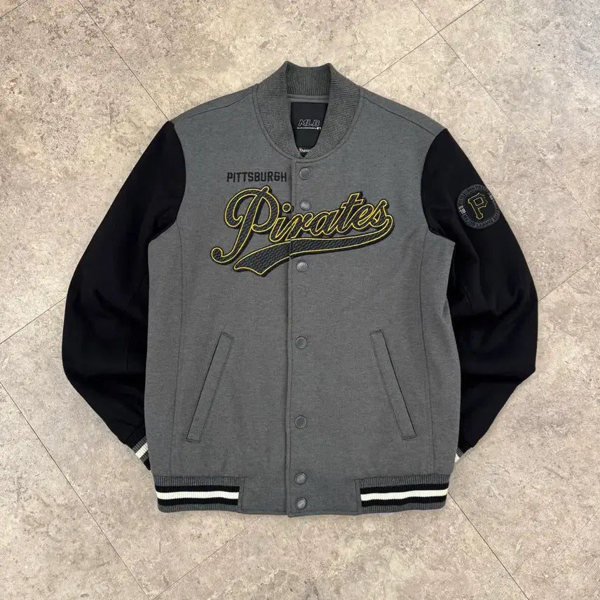 [BUNJANG] MLB Pittsburgh Pirates Varsity Jacket / MLB 피츠버그 파이어리츠 바시티 자켓 #csz1070
