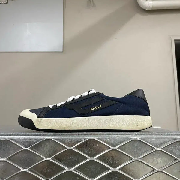 [BUNJANG] Bally Competition Sneakers Blue US 7.5 / 발리 컴피티션 스니커즈 블루 us7.5