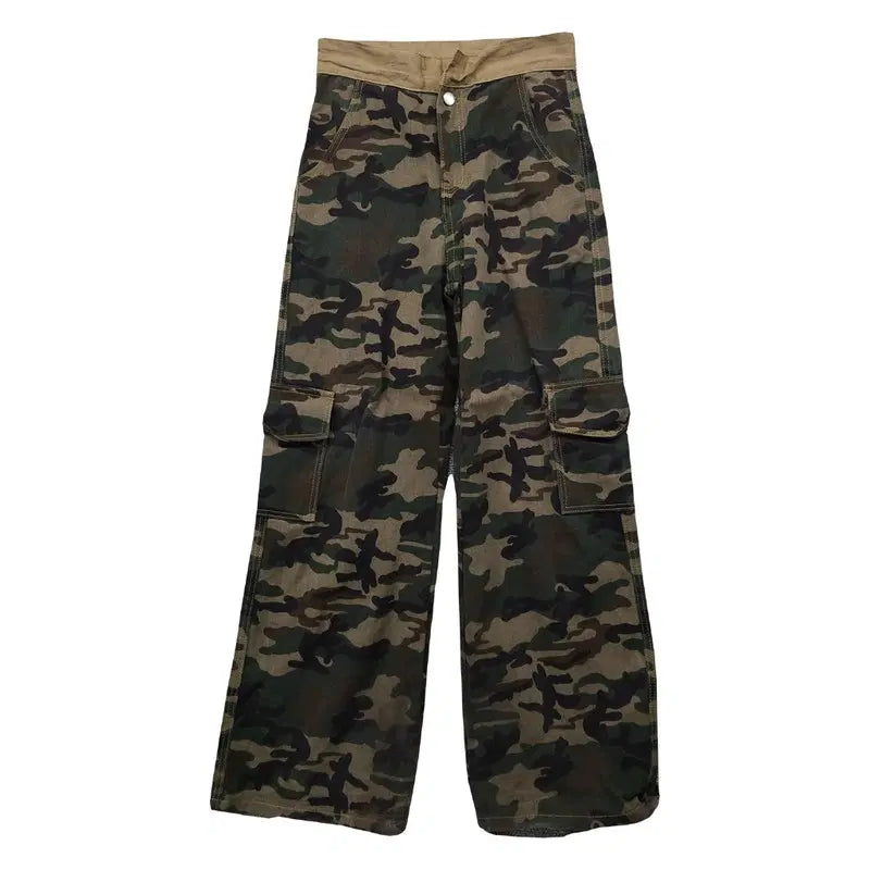 [BUNJANG] Aeropostale Military Camo Cargo Pants 32 / 에어로포스테일 밀리터리 카모 카고 바지 32