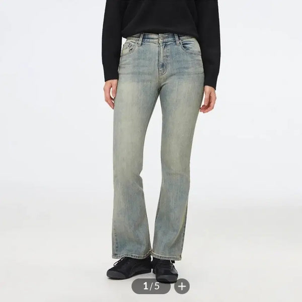 [BUNJANG] Spao Bootcut Jeans Vintage Indigo / (가을청바지)스파오 부츠컷 진 빈티지인디고 (택제거x)