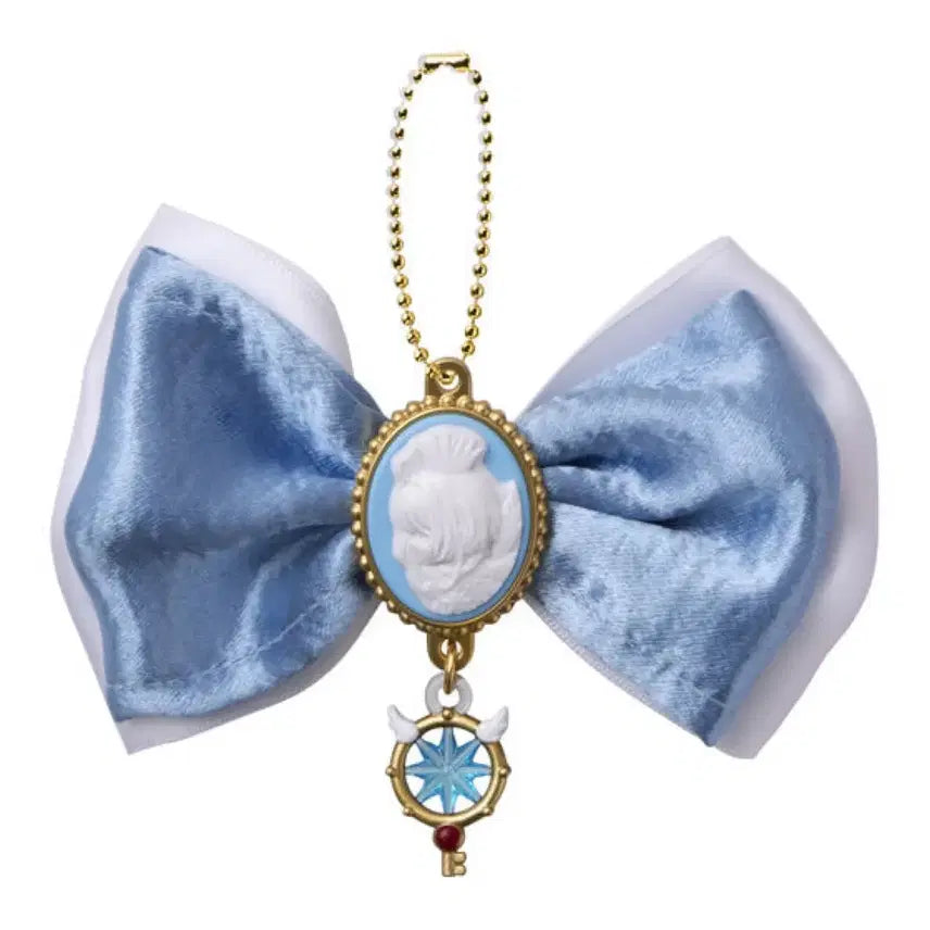 [BUNJANG] Cardcaptor Sakura Cameo Ribbon Charm Keychain / 카드캡터체리 카메오 리본 참 가챠