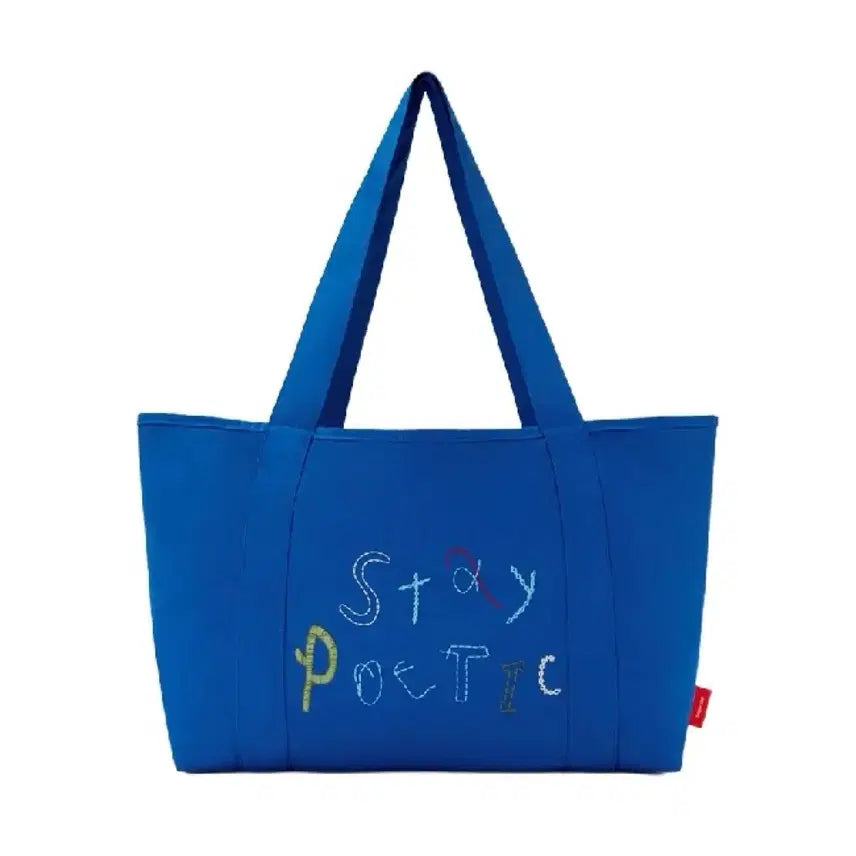[BUNJANG] Moondal Stay Stitch Bag Blue / Moondal 문달 stay stitch bag blue