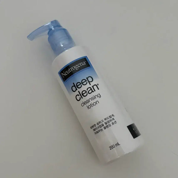 [BUNJANG] Neutrogena Deep Clean Cleansing Lotion (Cleansing Milk) 200ml - Sealed / 미개봉) 뉴트로지나 딥클린 클렌징로션(클렌징 밀크) 200ml