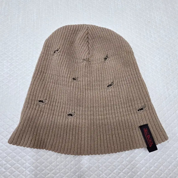 [BUNJANG] Von Dutch Distressed Damage Long Beanie / [프립]F/본더치(Von Dutch) 디스트로이드 데미지 롱 비니
