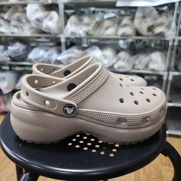 [BUNJANG] Crocs Classic Platform Clogs / [크록스] 클래식 플랫폼 [230, 240] [206750-214]