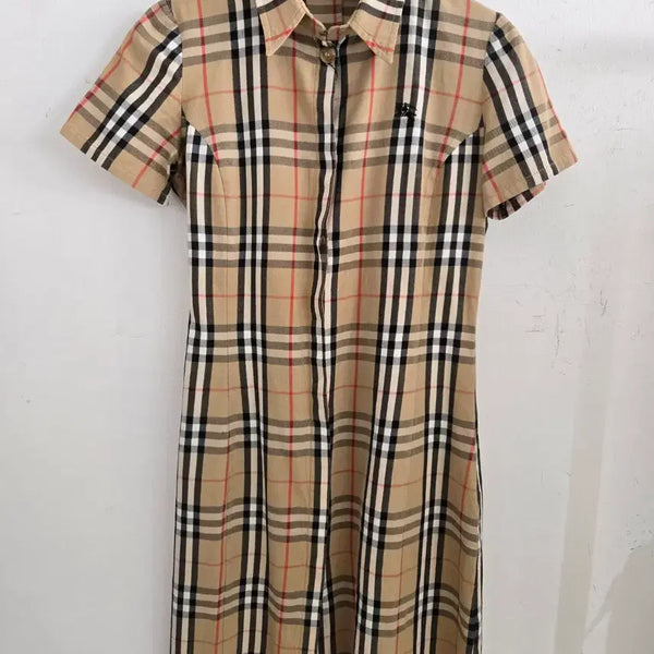 [BUNJANG] Burberry Multi Color Cotton 100 Dress / 버버리 드레스