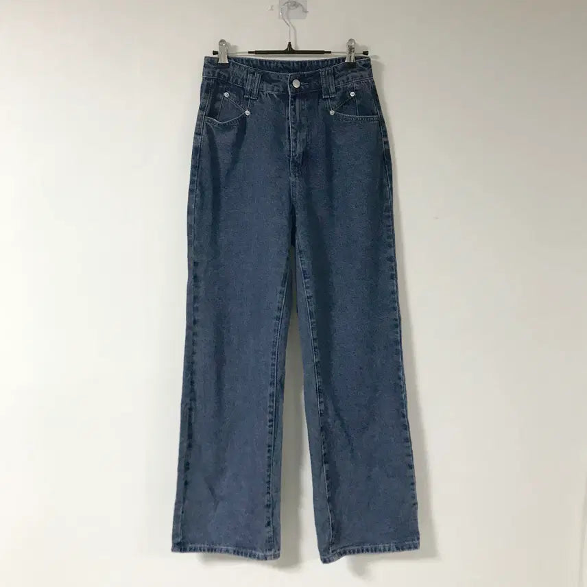 [BUNJANG] CIDER Women's Dark Wash Wide Leg Pants XS / CIDER 여성진청와이드팬츠XS호호상점