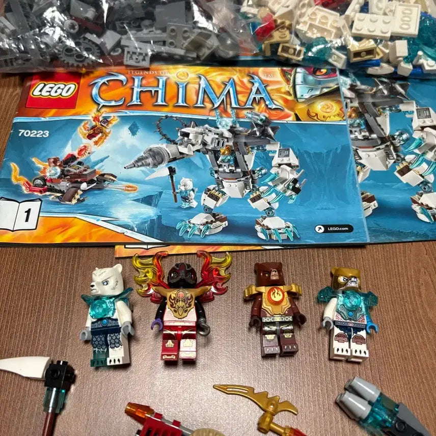 [BUNJANG] LEGO Legends of Chima Icebite's Saber-Tooth Walker 70223 / 레고 키마 아이스바이트의 클로 드릴러 70223